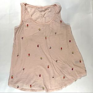 a new day | Women | Tank Top | Pink | XS